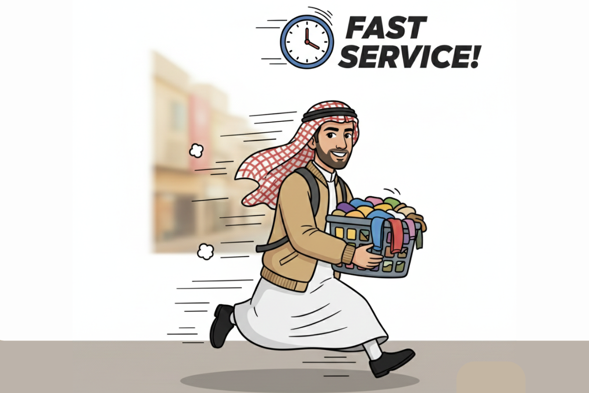 Fast / 10 Minutes Laundry Service